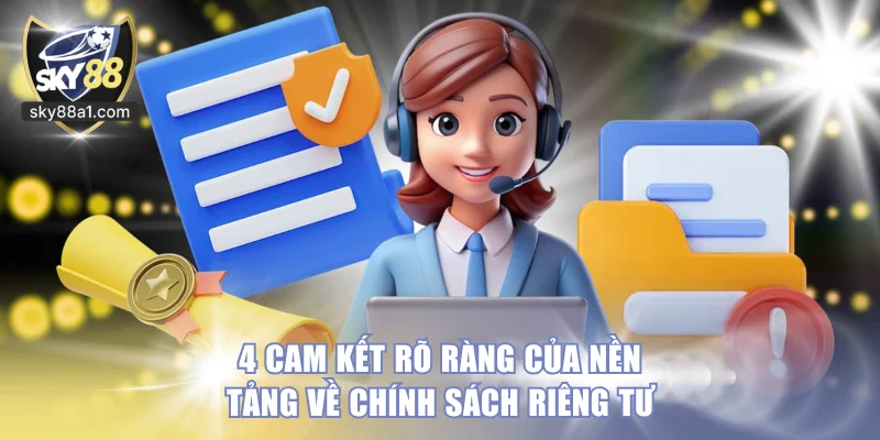 4 cam kết rõ ràng của nền tảng về chính sách riêng tư