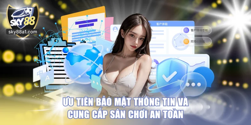 Ưu tiên bảo mật thông tin và cung cấp sân chơi an toàn